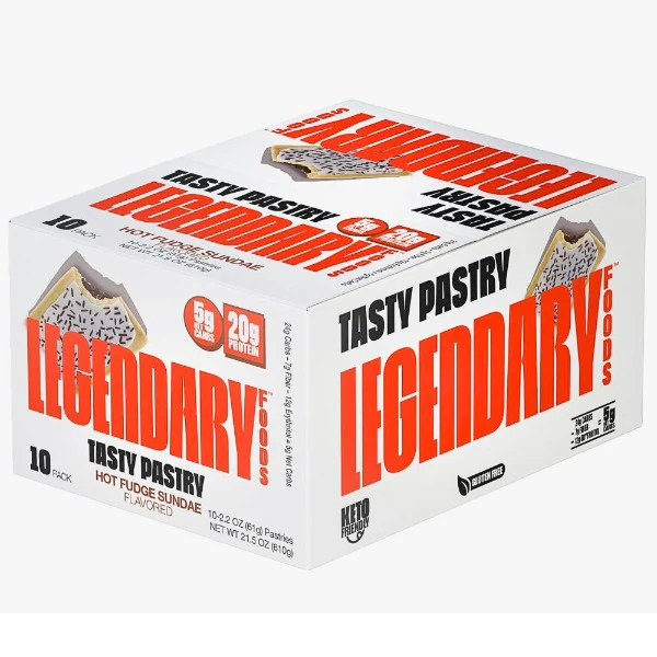 Legendary Protein Pastry Hot Fudge Sundae 10pk