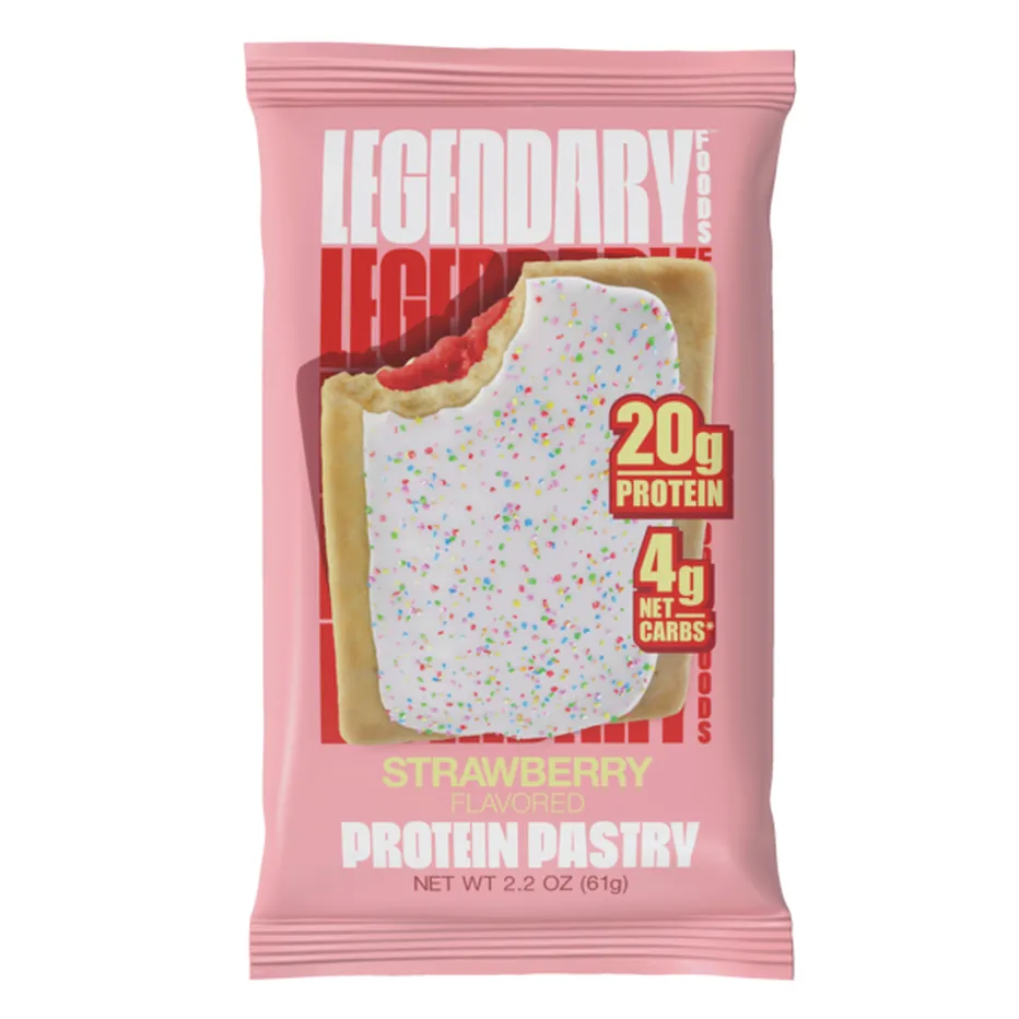 Legendary Protein Pastry Strawberry Single