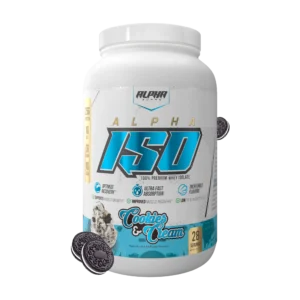 ALpha Iso Protein Cookies and Cream