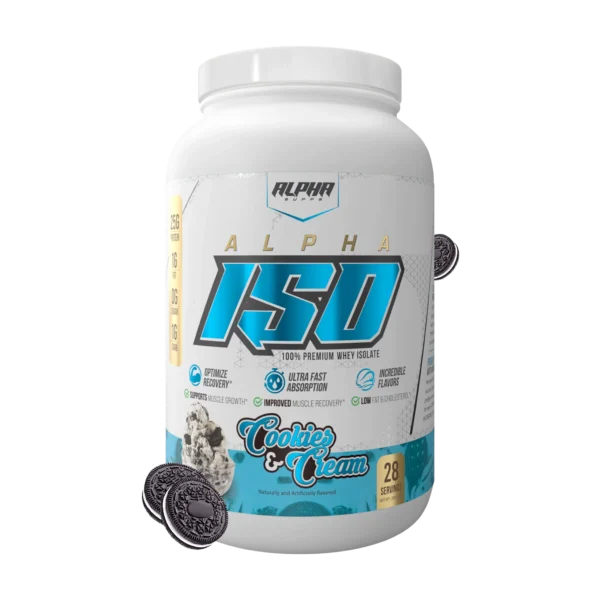 ALpha Iso Protein Cookies and Cream